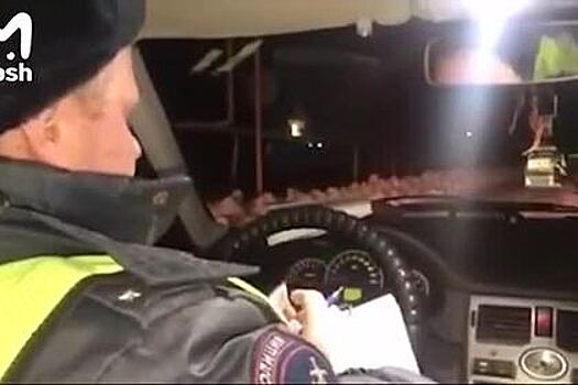 Пьяный российский чиновник устроил скандал с гаишниками и попал на видео