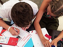 Школьники узнали, что такое Боевой листок