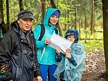 В лесном массиве Малино прошли окружные соревнования по спортивному ориентированию