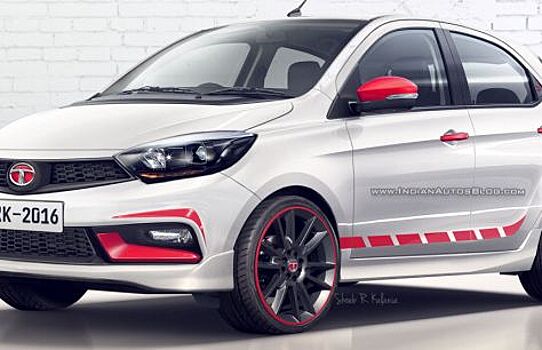 Дизайнеры представили визуализацию спортивного седана Tata Tigor Sport
