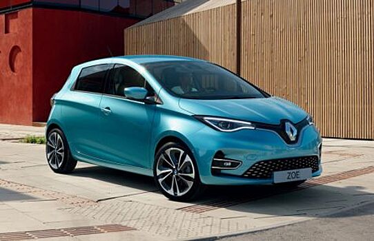 Renault выпустила обновленный электромобиль Zoe