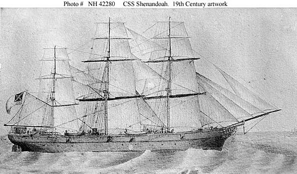 Последний выстрел Гражданской войны США был осуществлен в водах Российской империи
