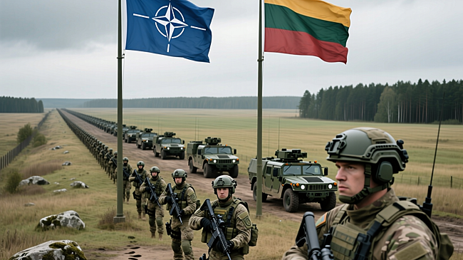 Литва идет ва-банк? В воздухе запахло большой провокацией. Силы НАТО стягиваются к границам России