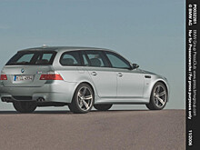 BMW M5 Touring E61 снова на треке