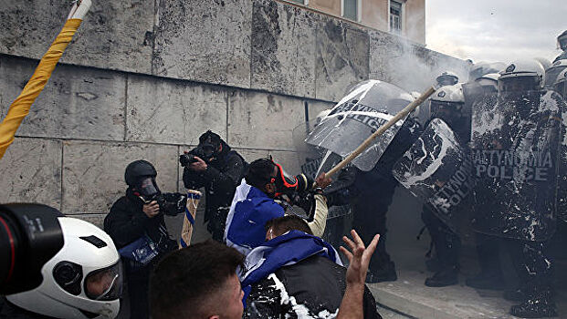 Ассоциация иностранной прессы Греции заявила о нападении на журналистов