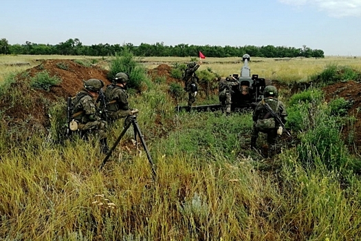 Под Камышином на учениях десантники поразили цели