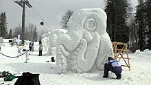 В окрестностях Сочи появился свой парк снежных скульптур