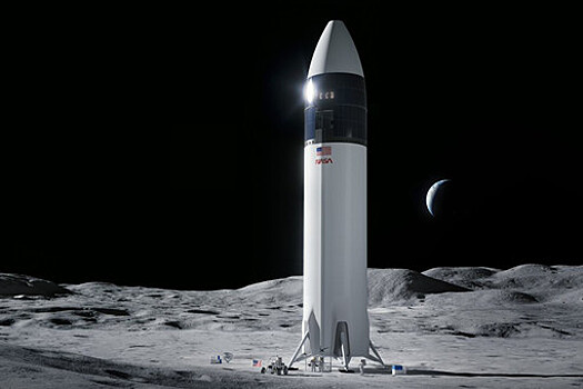 NASA выбрало ракету Starship компании SpaceX для второй высадки людей на Луну