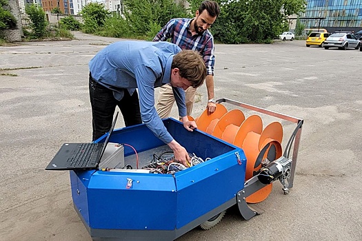 В Калининграде студент изобрел робота для сельхозработ