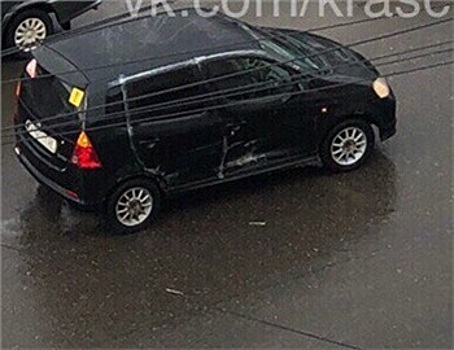 В Красноярске сбитый пешеход сбежал с места ДТП