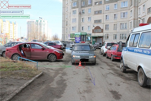 В Кургане в аварии пострадала пятилетняя девочка