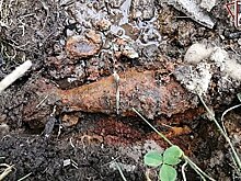 Мину нашли дорожные рабочие в Комсомольске-на-Амуре