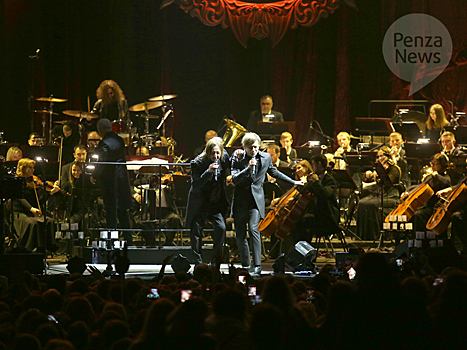 Концерт «Би-2» с оркестром в Пензе собрал полный зал зрителей