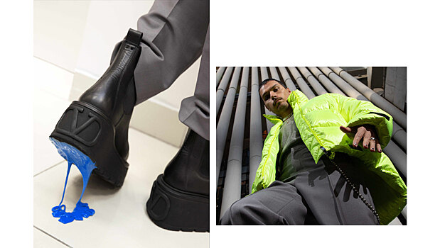 Гарри Нуриев представил новые унисекс-ботинки Valentino