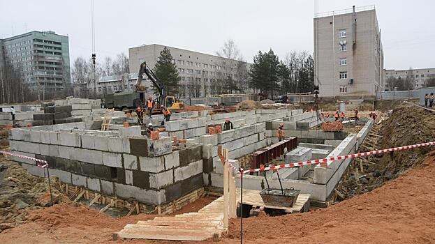 Строительство перинатального центра в Вологде идет с опережением графика