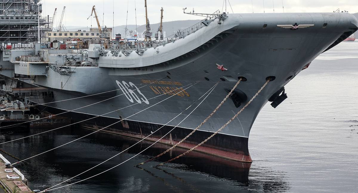 Для Адмирала Кузнецова начали формировать летный состав