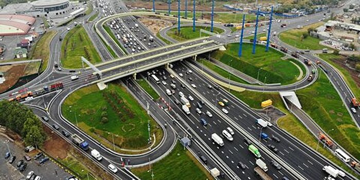 В ЦОДД рассказали о развитии дорожной сети в Москве
