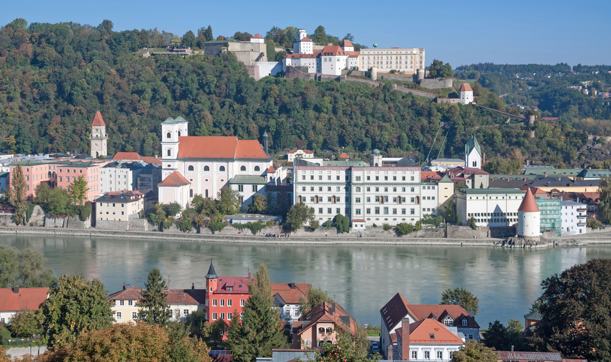 Пассау, Бавария, Германия, Европа