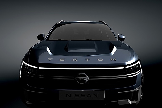 Прошел анонс нового Nissan Tekton: кроссовер в духе Patrol показали на тизерах