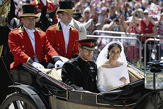 Опубликованы официальные снимки со свадьбы принца Гарри и Меган Маркл