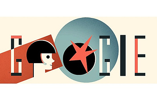 Google выпустила дудл в честь 124-летия советской художницы Варвары Степановой