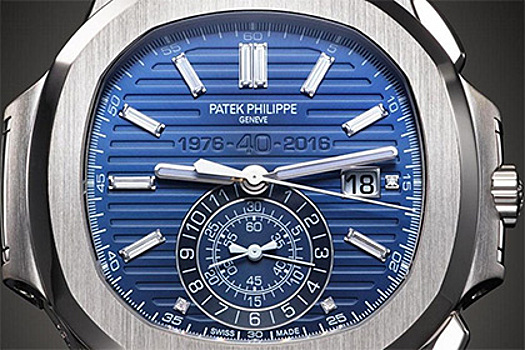 Мануфактура Patek Philippe выпустила часы к юбилею линии Nautilus