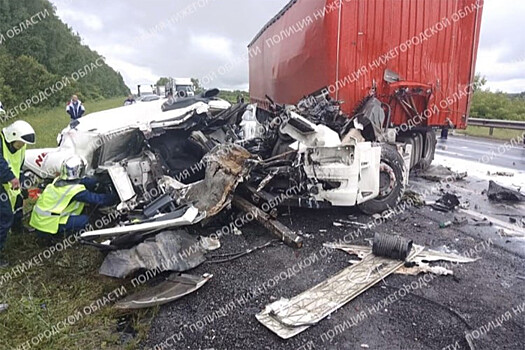 В Нижегородской области произошло массовое ДТП