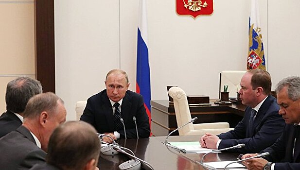 Путин проведет совещание с Совбезом