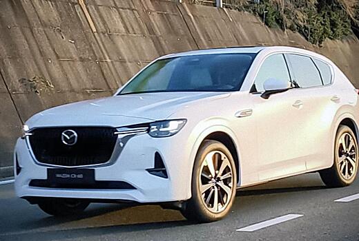 Mazda показала детали интерьера большого кроссовера CX-60
