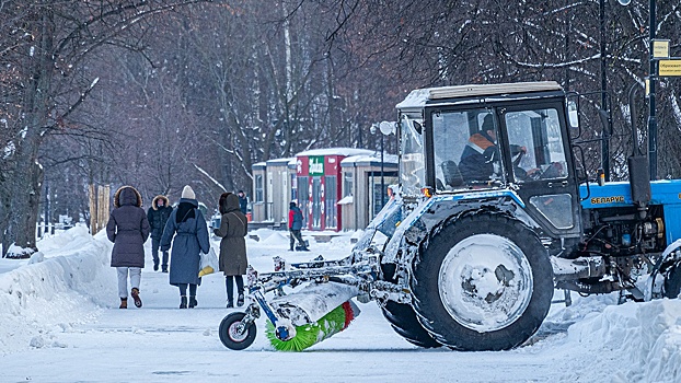Циклон «Ольга» принес 12 сантиметров снега в Подмосковье