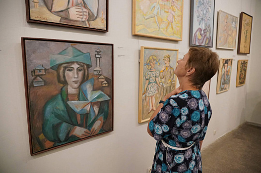 В художественном музее выставлены работы иллюстратора "Детгиза" и "Советского писателя"