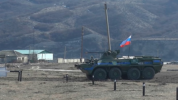 Российские миротворцы провели учения со стрельбами на полигоне в Нагорном Карабахе