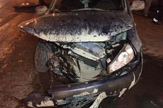 Под Краснодаром произошла массовая авария с шестью автомобилями