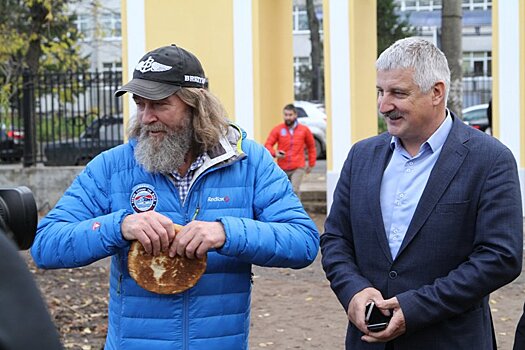 Путешественник Фёдор Конюхов приехал в Рыбинск за своей новой яхтой