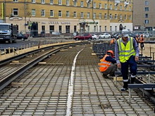 В Петербурге летом начнут строить трамвайную линию из Купчино в Славянку