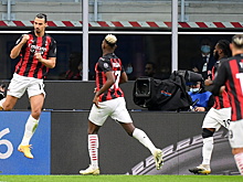 Дубль Ибрагимовича принес «Милану» победу над «Интером»