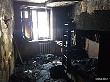 Пермское СУ СК выясняет причину гибели двух людей в сгоревшей квартире
