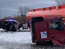 На Кубани произошло ДТП с участием пассажирского автобуса и бензовоза