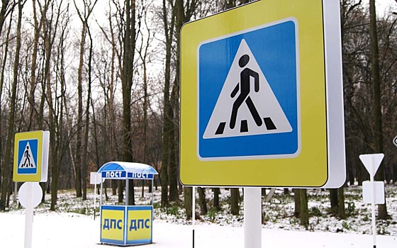 В Рязани проверили ход строительства детского автогородка