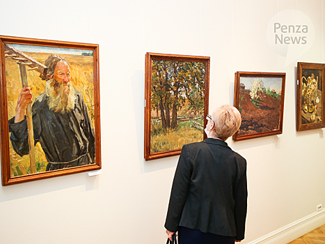 В Пензе впервые представлена выставка картин Аркадия Пластова