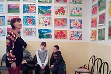 Выставку картин открыли в Домодедове в рамках завершения декады инвалидов