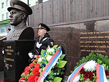 В Мурманской области открыли памятник Герою СССР Магомеду Гаджиеву