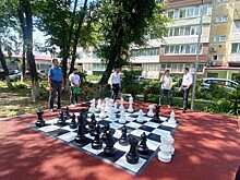 Дворик с шахматами появился в Уссурийске