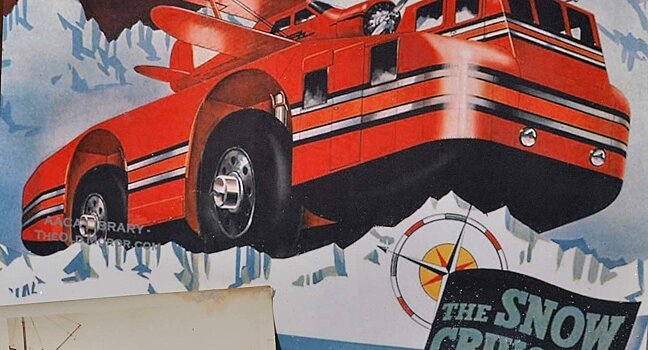 Antarctic Snow Cruiser — гигантский автодом, который отправился покорять Антарктиду