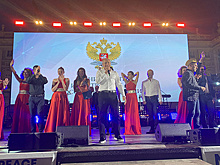 "Хор Турецкого" выступил с концертом "Песни Победы" в центре Мадрида