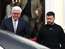 Президент ФРГ Франк-Вальтер Штайнмайер принял Зеленского в берлинской резиденции