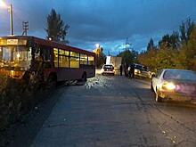Два человека пострадали в ДТП с пассажирским автобусом в Красноярске