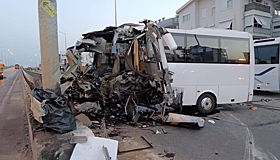 Автобус с россиянами разбился в Турции