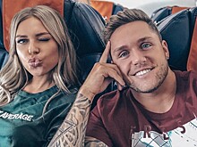 Влад Соколовский и Рита Дакота взяли на прогулку с дочерью своих возлюбленных