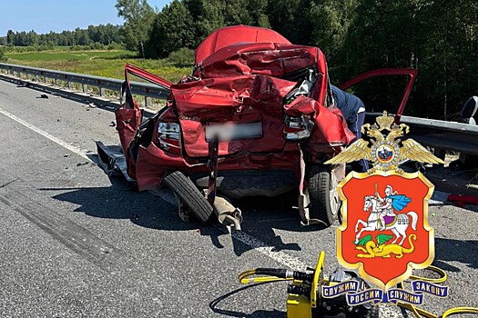 Фура устроила массовое ДТП в Подмосковье